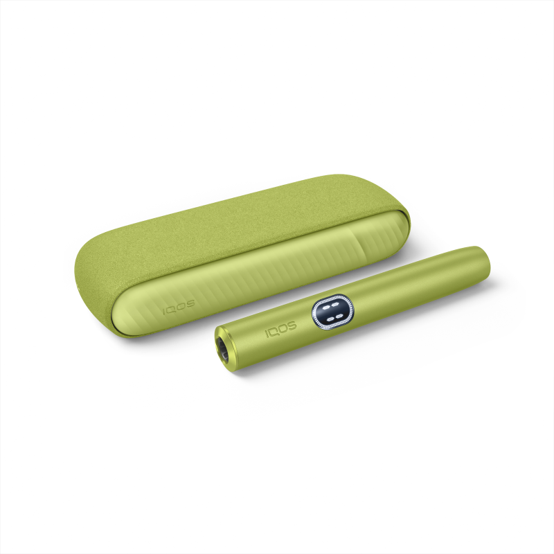 Kit IQOS ILUMA i 2025 en verde hoja