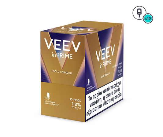 VEEV inPRIME Pods Gold Tobacco