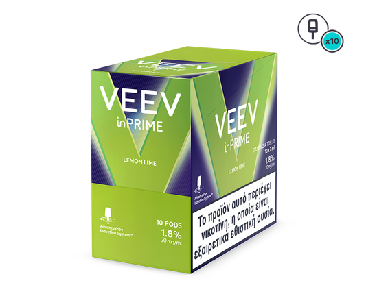 VEEV inPRIME Pods Lemon Lime