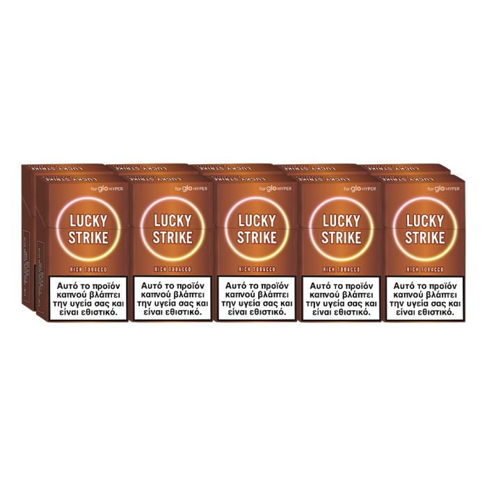 Buy online in USA Glo Lucky Strike Rich Tobacco Buy online in USA Glo Lucky Strike Rich Tobacco