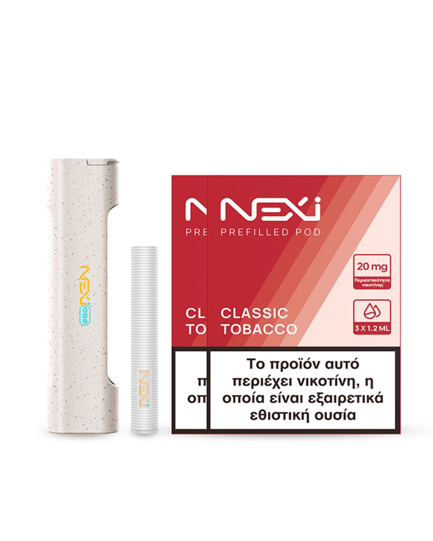 Aspire Nexi One Kit with 2 packs of Sticks Classic Tobacco White - usaheatproduct.store