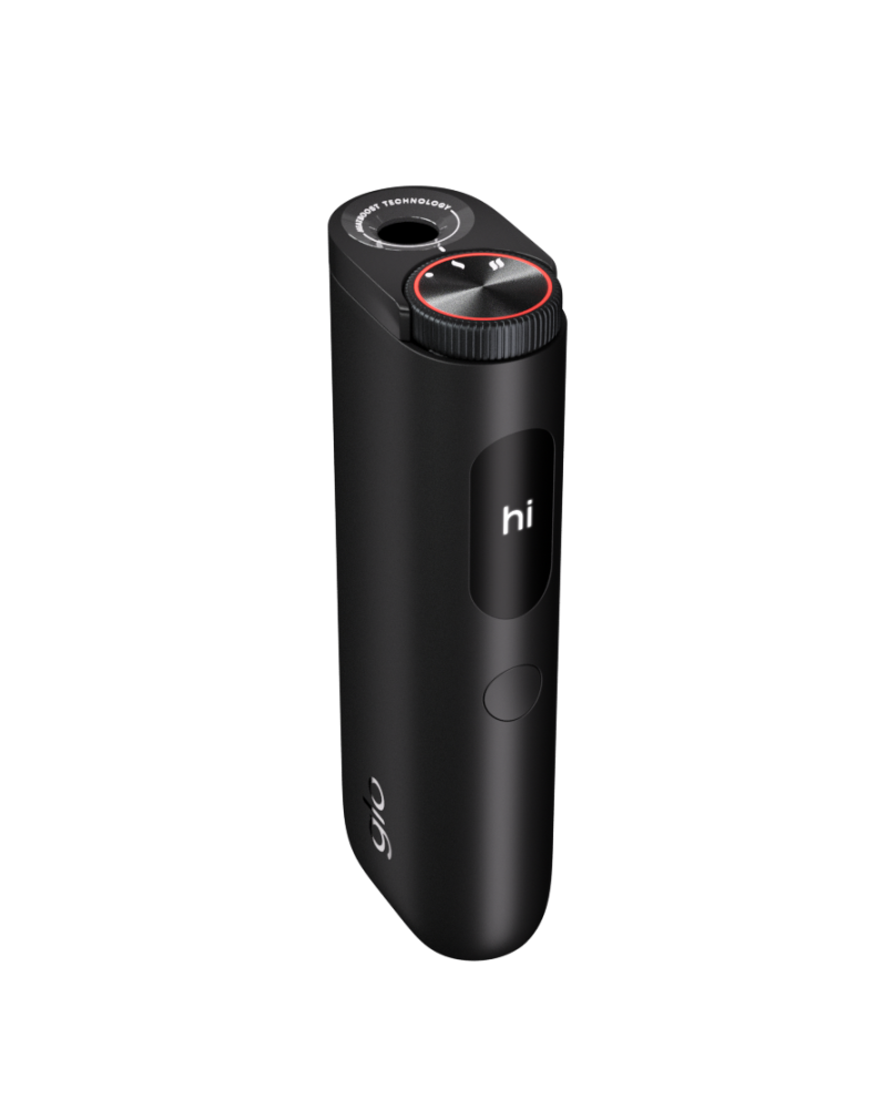 Glo Hyper Pro Heated Tobacco Device Kit Carbon Black Glo Hyper Pro Heated Tobacco Device Kit Carbon Black