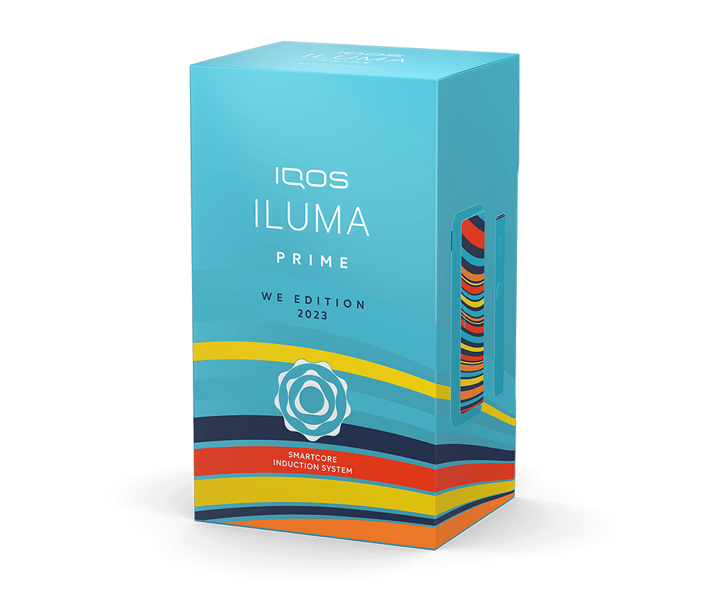 Buy online the new IQOS ILUMA WE PRIME Heated Tobacco Kit