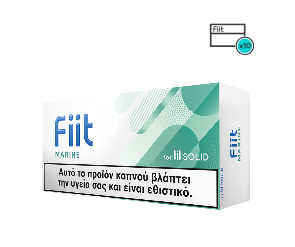 IQOS LiL Fiit Marine Flavorr Heated Tobacco
