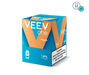 Veev one peach vape device packaging on a white background