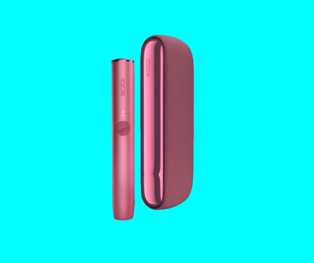 Sale Out Summer Old IQOS Iluma Heated Tobacco Kit in Sunset Red