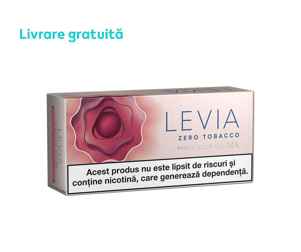 New 2024 IQOS LEVIA Non Tobacco Electro Rouge New 2024 IQOS LEVIA Non Tobacco Electro Rouge