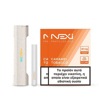 Aspire Nexi One Kit with 2 packs of Sticks Caramel Tobacco in White - usaheatproduct.store