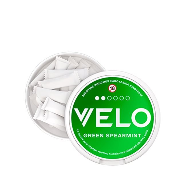 Green Spearmint - VELO Mini Nicotine Sachets 6mg (15pcs) - usaheatproduct.store