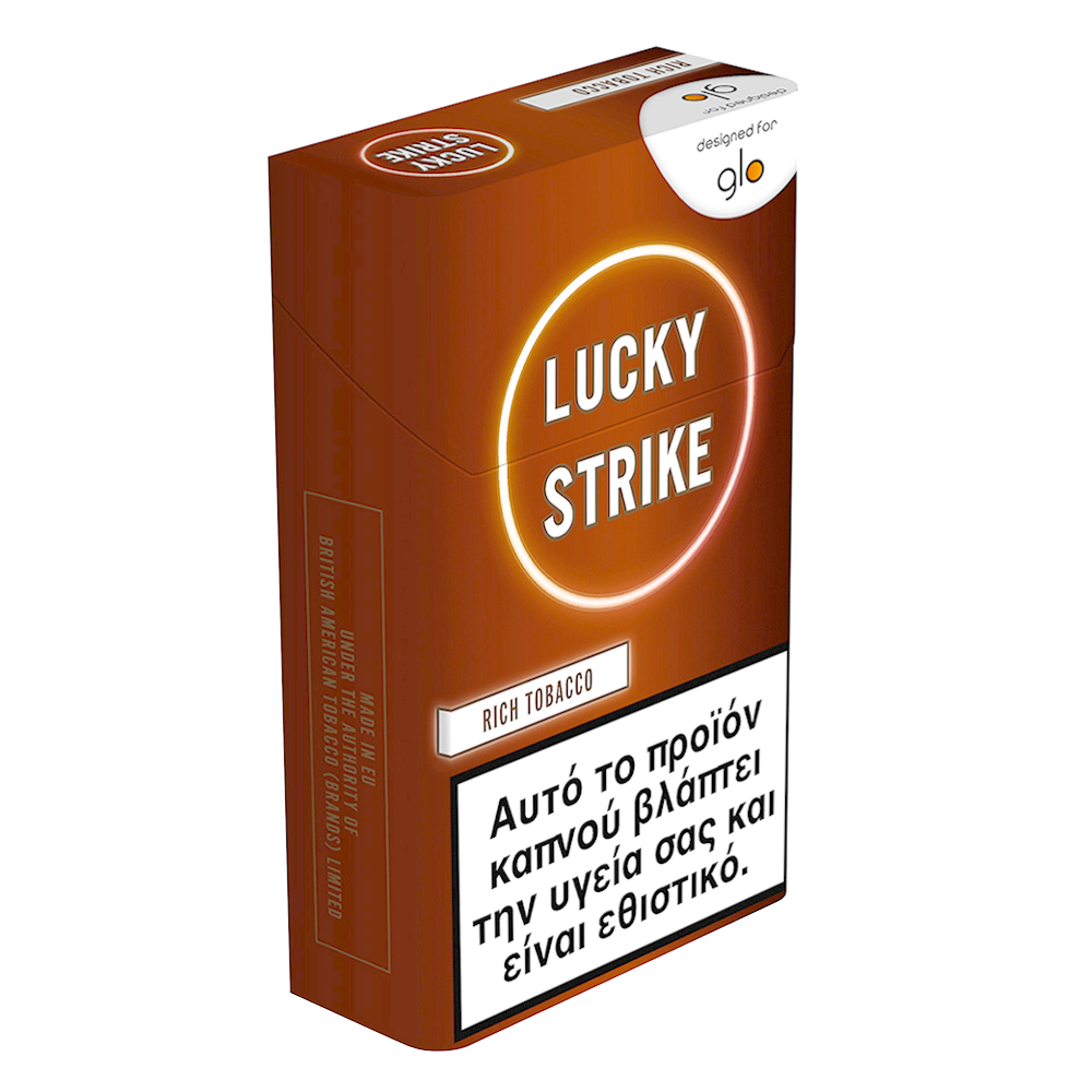 lucky one tobacco Glo Demi Slims Lucky Strike Gold Tobacco lucky one tobacco Glo Demi Slims Lucky Strike Gold Tobacco