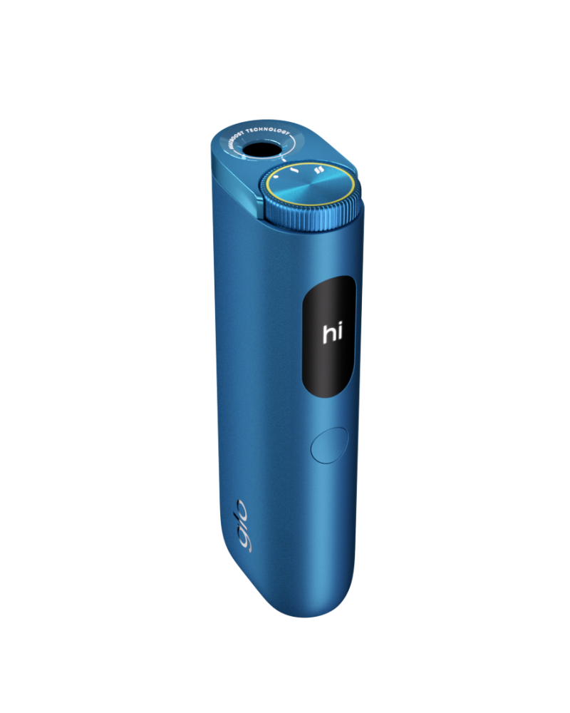Nuevo kit de dispositivo Glo Hyper Pro 2025 azul lapislázuli