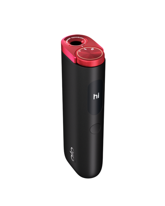 Kit de dispositivo Glo Hyper Pro – Negro Rubí