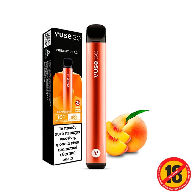 Disposable Vape Vuse Go - Creamy Peach Disposable Vape Vuse Go - Creamy Peach