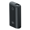 New Glo Hyper Heated Tobacco Device Kit in Black Color.