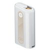 New Glo Hyper Heated Tobacco Device Kit in White Color.