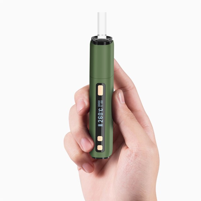 New 2021 Heated Tobacco Kit from NEWEST with OLED Smoking Time and Temperature Adjustable 3200mAh - heatproduct.co.uk 